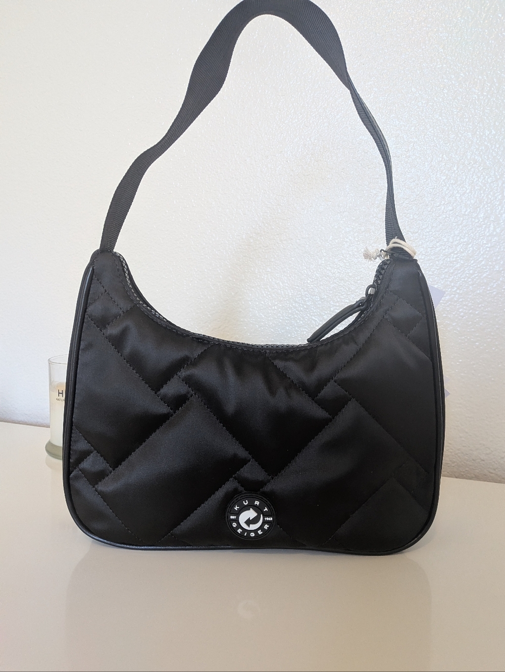 Kurt Geiger Baddie Recycled Shoulder Bag Nwt - Picture 2 of 6